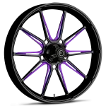 RYD Wheels Fuse Touch Of Color Purple Wheels