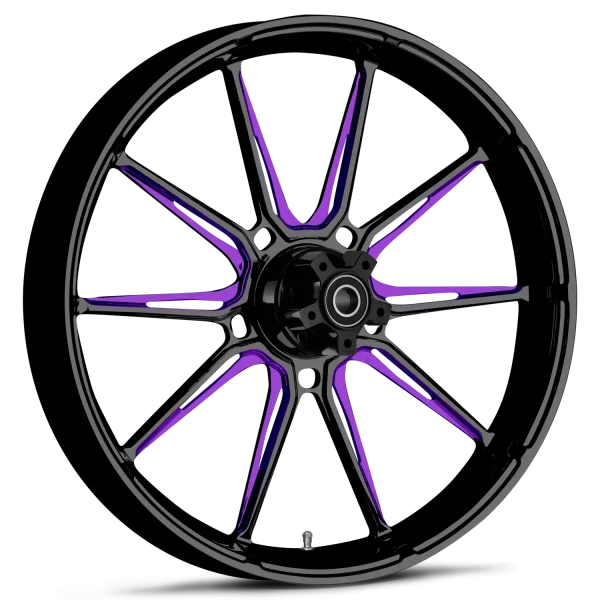 RYD Wheels Fuse Touch Of Color Purple Wheels