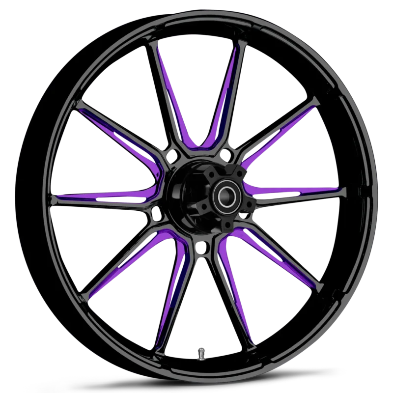 RYD Wheels Fuse Touch Of Color Purple Wheels