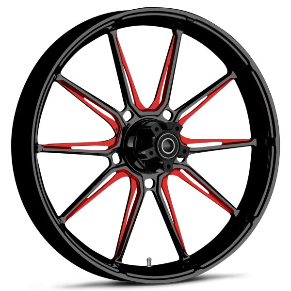 RYD Wheels Fuse Touch Of Color Red Wheels