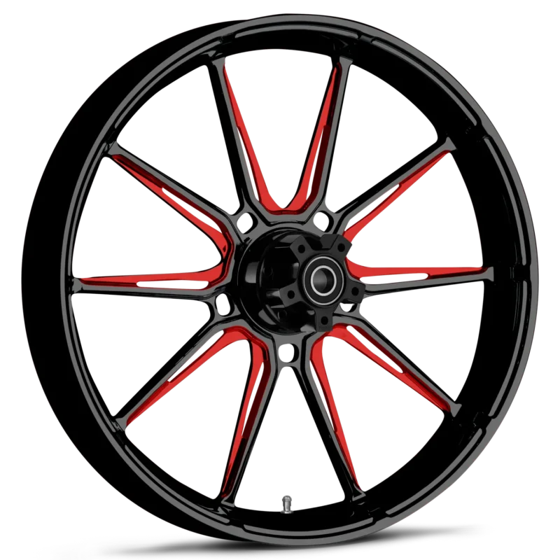 RYD Wheels Fuse Touch Of Color Red Wheels