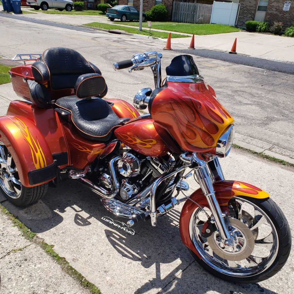 Twisted Starkline Trike 3Wheel Package WanaRyd Motorcycle