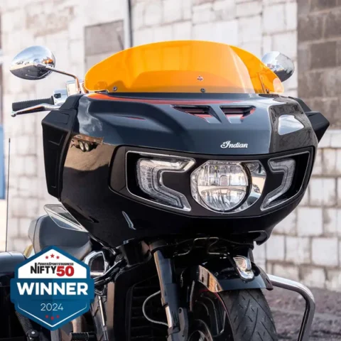 8" Kolor Ice Flare™ Windshield, 2020-2024 Indian Challenger/Pursuit