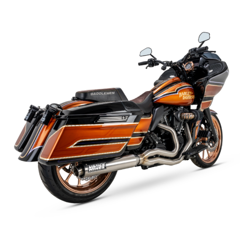 2-into-1 Supersport Exhaust System, Brushed, 2017-2025 Touring