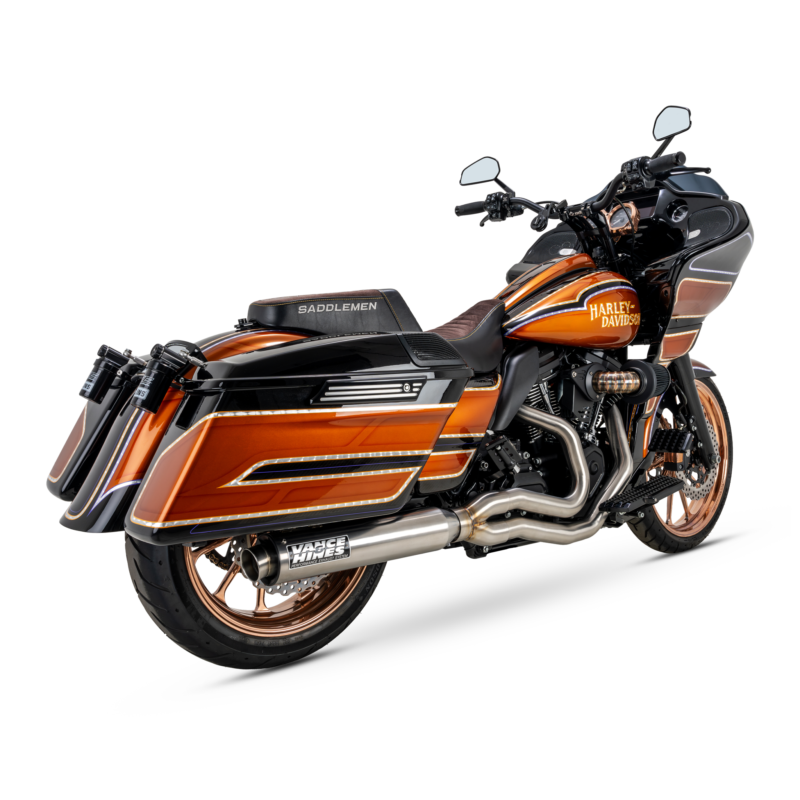 2-into-1 Supersport Exhaust System, Brushed, 2017-2025 Touring