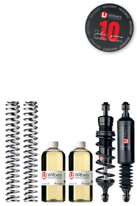 WILBERS NIVOMAT SHOCK ABSORBER SET - 2010 - 2013 Harley-Davidson Road Glide Custom FLTRX | FL2