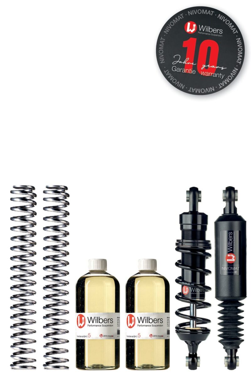 WILBERS NIVOMAT SHOCK ABSORBER SET - 2010 - 2013 Harley-Davidson Road Glide Custom FLTRX | FL2