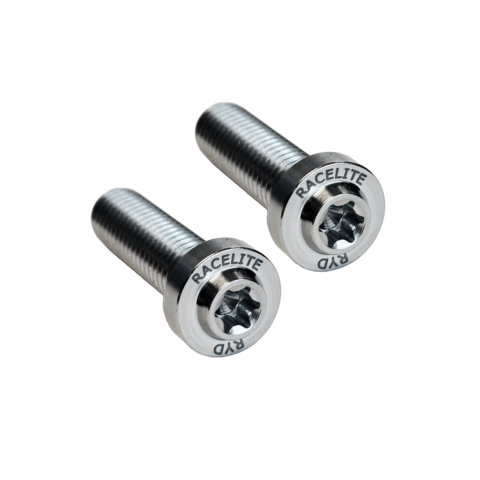 RaceLite Series Titanium Brake Caliper Mounting Bolts, Natural