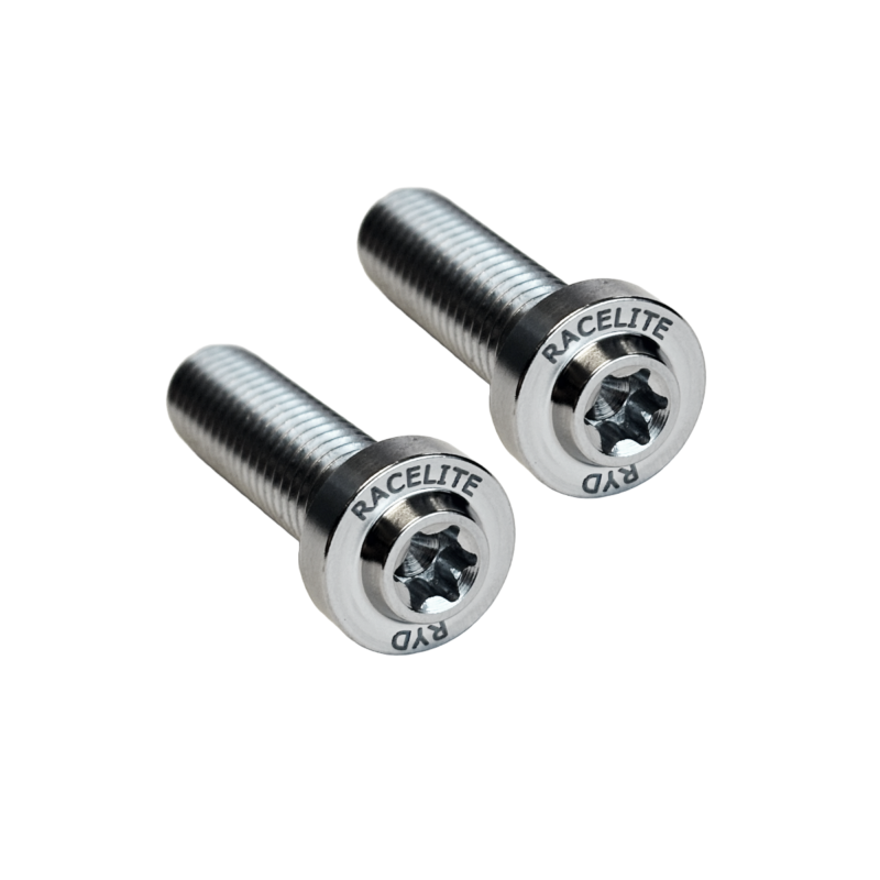 RaceLite Series Titanium Brake Caliper Mounting Bolts, Natural