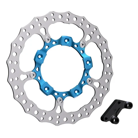 14" Billet Big Brake Rotors, Blue