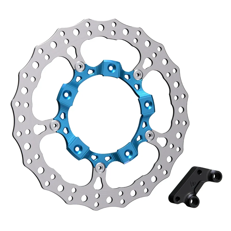14" Billet Big Brake Rotors, Blue