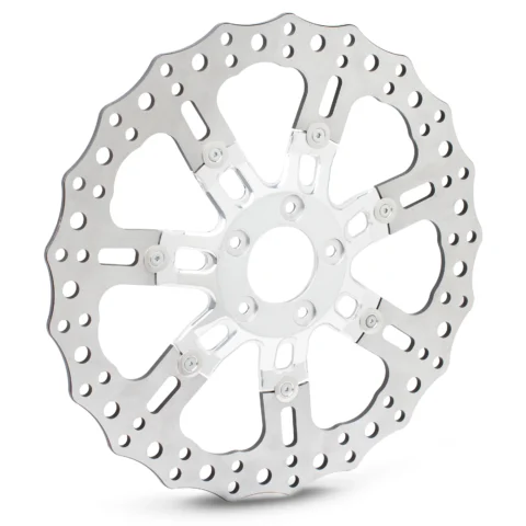 14" 7-Valve Brake Rotor, Chrome