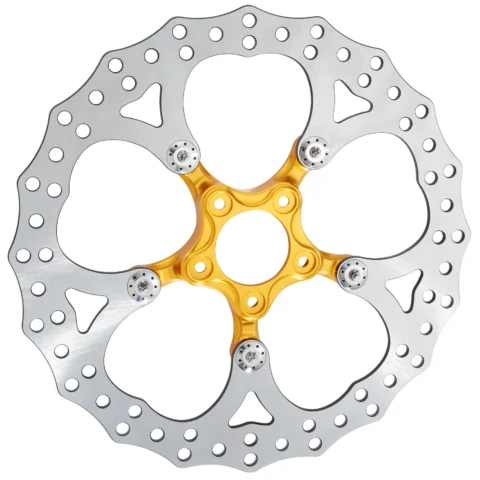 14" Spider Brake Rotor, Gold