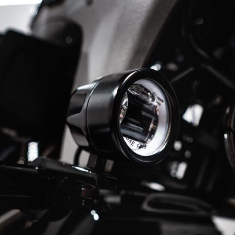 Custom Dynamic ProBEAM® Auxiliary LED Halo Fog Lamps for 2023.5-2025 Harley-Davidson Touring