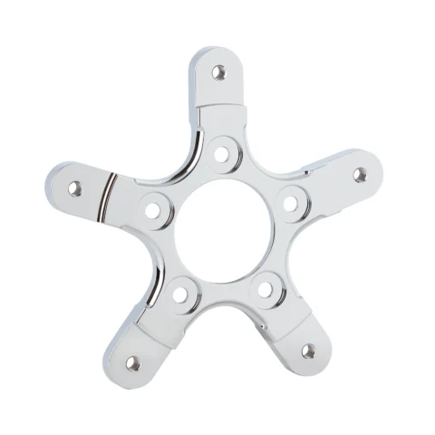 FLT Brake Rotor Adapter for Ness Wheels, Chrome