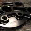 SlyFox 49MM Triple Clamps , Black