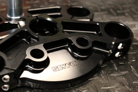 SlyFox 49MM Triple Clamps , Black