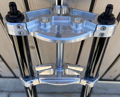 SlyFox 49MM Triple Clamps , Raw