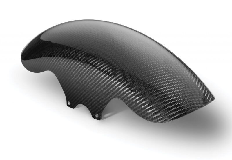 SlyFox Carbon Fiber Front Fender, Gloss Black