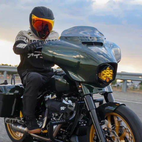 4" Flare® Windshield, 2014-2025 Street Glide