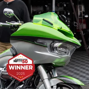 8" Kolor Flare® Windshield, 2023.5-2025 Road Glide