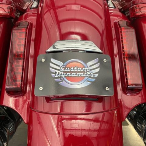 Custom Dynamic Replacement 2014-2024 CVO™ License Plate Assembly Chrome
