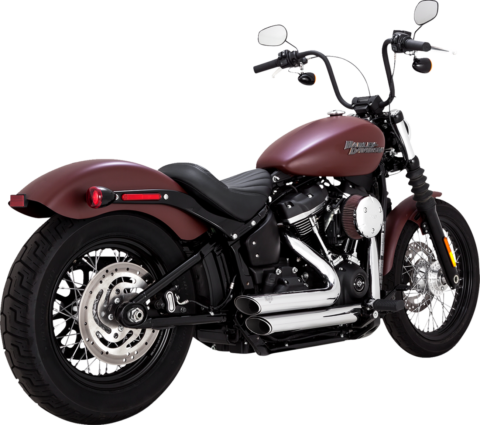 Shortshots Staggered PCX™ Exhaust System, 2018-2022 Softail