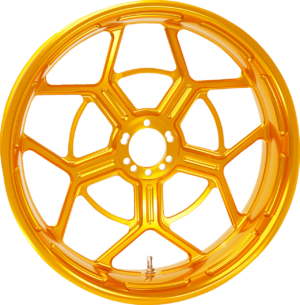 18x5.5 Speed 5 Forged Wheel, Gold