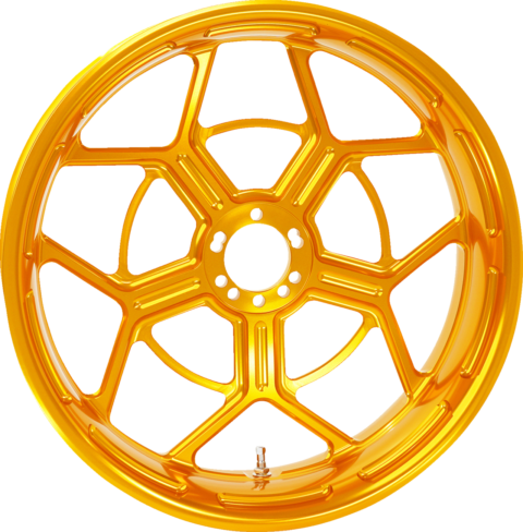 18x5.5 Speed 5 Forged Wheel, Gold