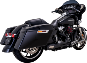 2-into-1 High Output PCX™ Exhaust System, Black, 2017-2022 Touring