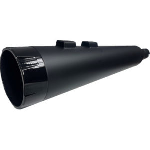 4-1/2" Straight Can Slip-On Mufflers, Black