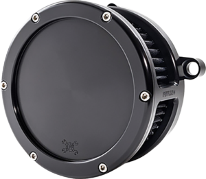 BA Air Cleaner Kit, Black with Black Filter