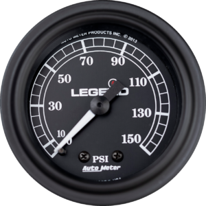 Fairing Mounted LED Backlit PSI Gauges