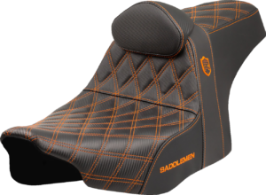 Pro Series SDC Performance Seat, Orange Stitching, 2023-2025 Road Glide/Street Glide