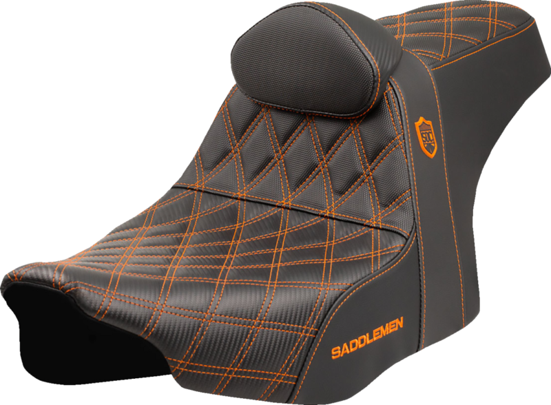Pro Series SDC Performance Seat, Orange Stitching, 2023-2025 Road Glide/Street Glide