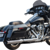2-into-1 Swindler Exhaust Conversion Kit, 4-1/2" chrome