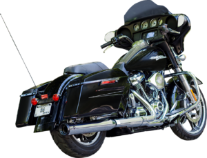 2-into-1 Swindler Exhaust Conversion Kit, 4" Chrome