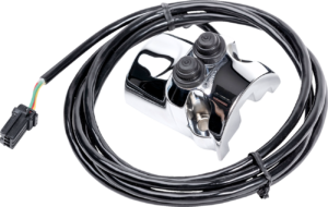 Chrome Legend Handlebar Mounted Control Assembly, 2015-2023 Road Glide