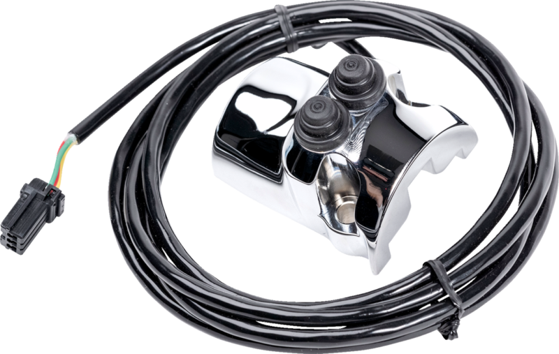 Chrome Legend Handlebar Mounted Control Assembly, 2015-2023 Road Glide