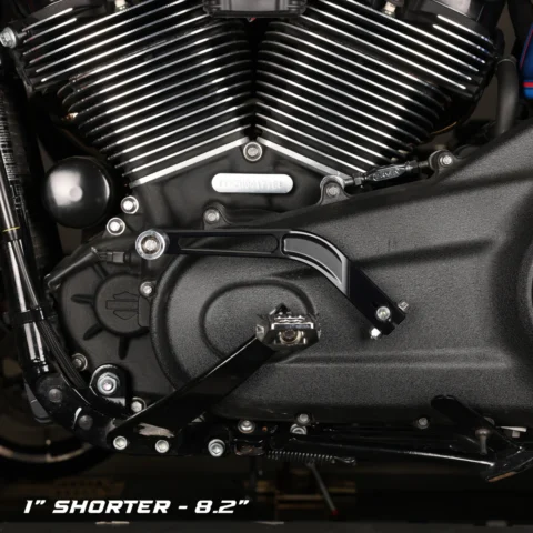 TSC Billet Shift Lever, Softail, Black