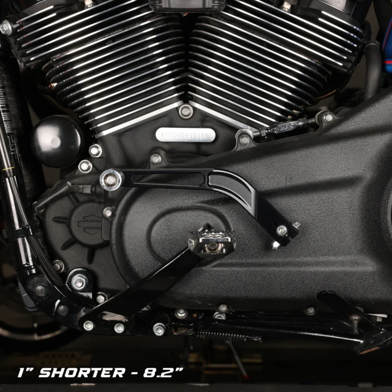 TSC Billet Shift Lever, Softail, Black