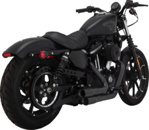 2-into-2 Mini Grenades Exhaust System, Black