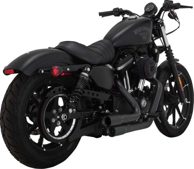 2-into-2 Mini Grenades Exhaust System, Black