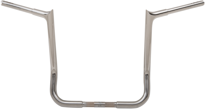 16" 1-1/4" EZ Install Pointed Top Handlebar, Chrome