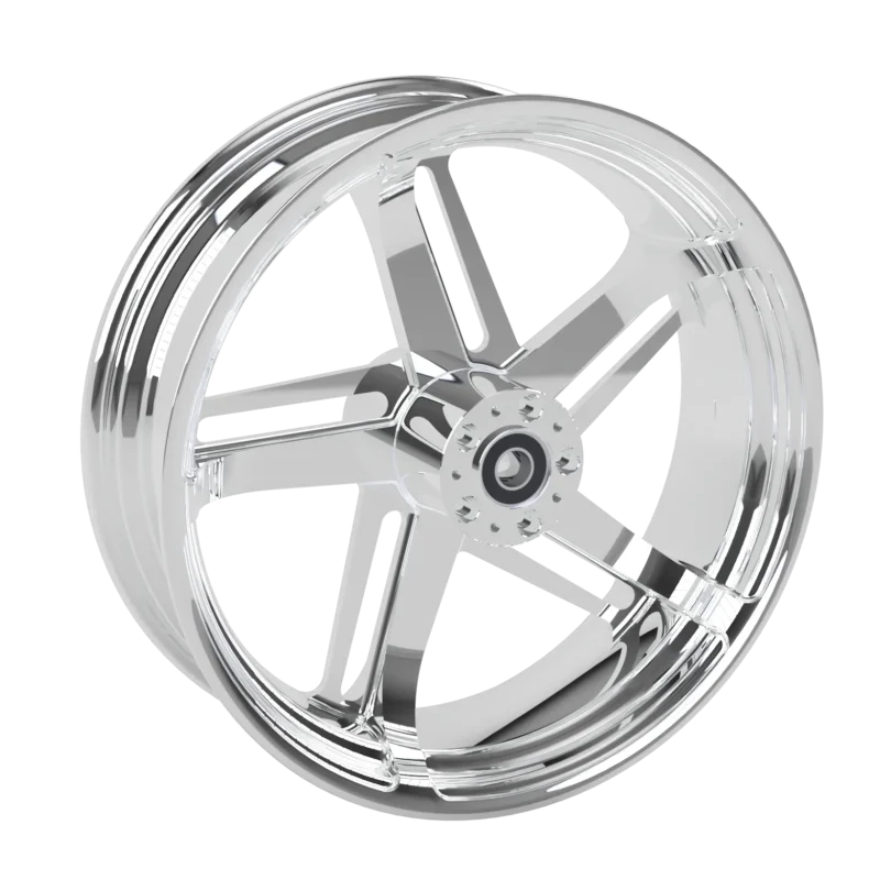 3D REP-10 (Helix) Chrome 18 x 5.5 Wheel