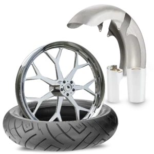 Nova Chrome Fat Tire Kit