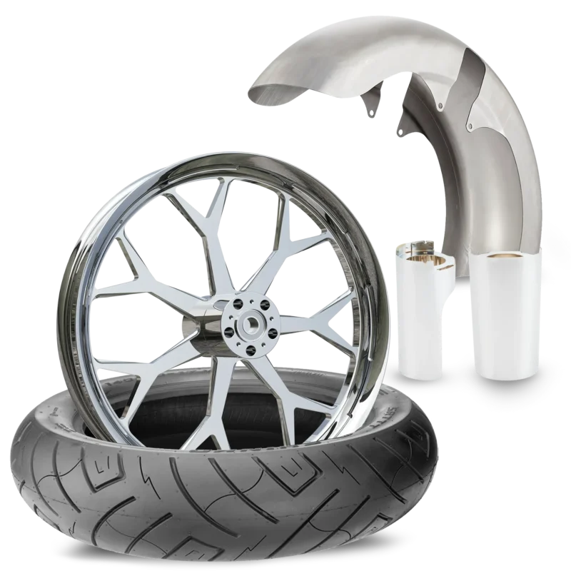 Nova Chrome Fat Tire Kit