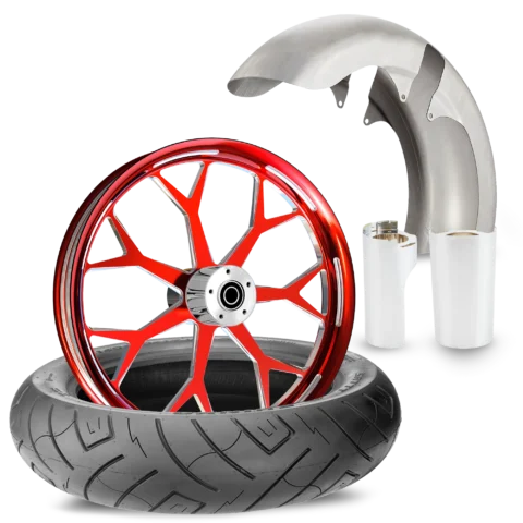 Nova Red Fat Tire Kit