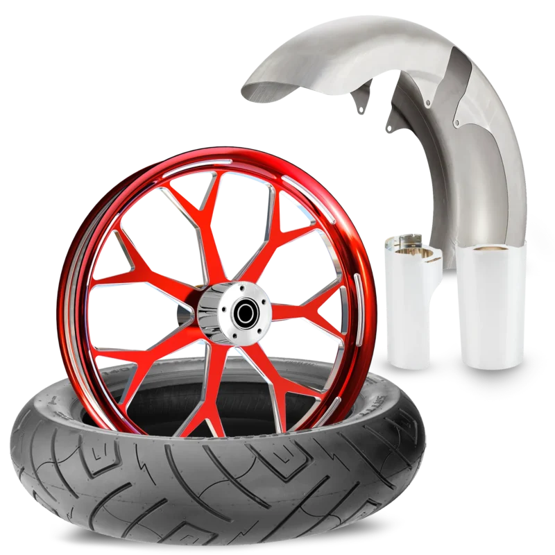 Nova Red Fat Tire Kit