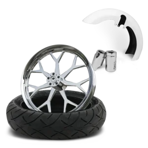 Nova chrome wheel Fat Tire